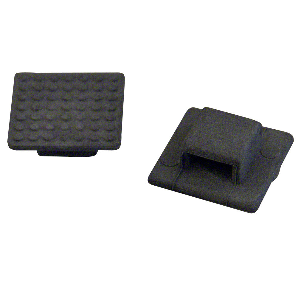 Weld Mount AT-3B Small Black Nylon Wire Tie Mount - Qty. 500 - Reel Draggin' Tackle
