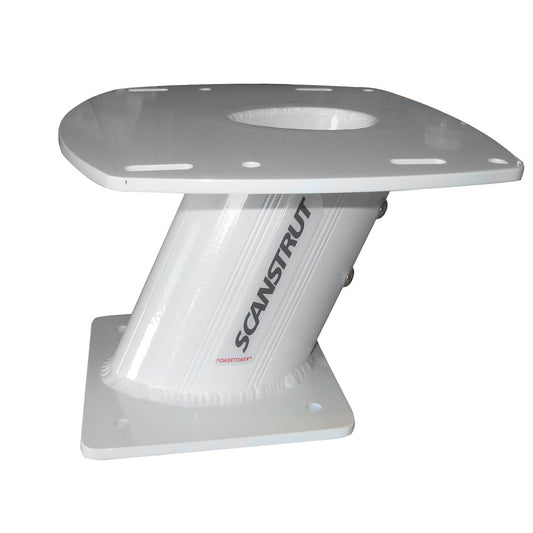 Scanstrut 10" Aluminum PowerTower® f/2kW/4kW Raymarine; Garmin & Navico 3G/4G Radomes - Reel Draggin' Tackle