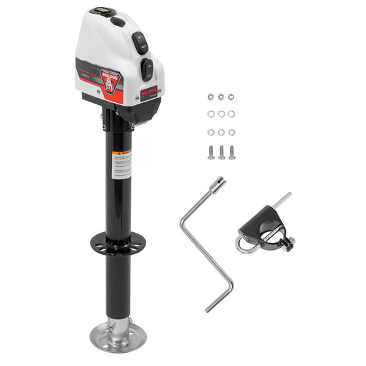Bulldog 4,000lbs Powered A-Frame Jack - White Case - Reel Draggin' Tackle