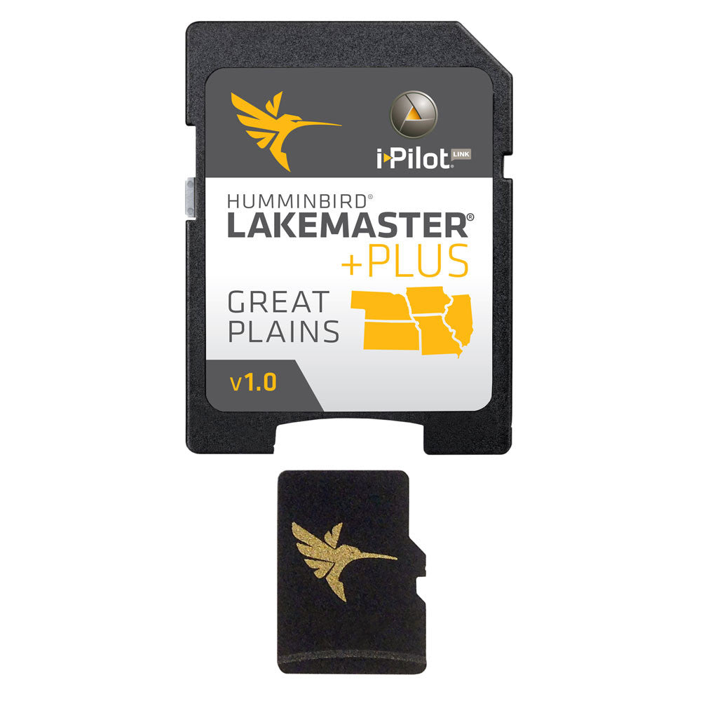 Humminbird LakeMaster Plus Great Plains - microSD&#153; - Reel Draggin' Tackle