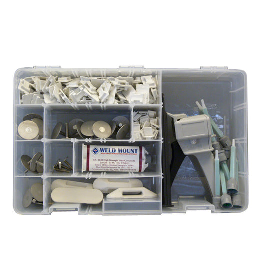 Weld Mount Executive Adhesive & Fastener Kit w/AT-8040 Adhesive - Reel Draggin' Tackle