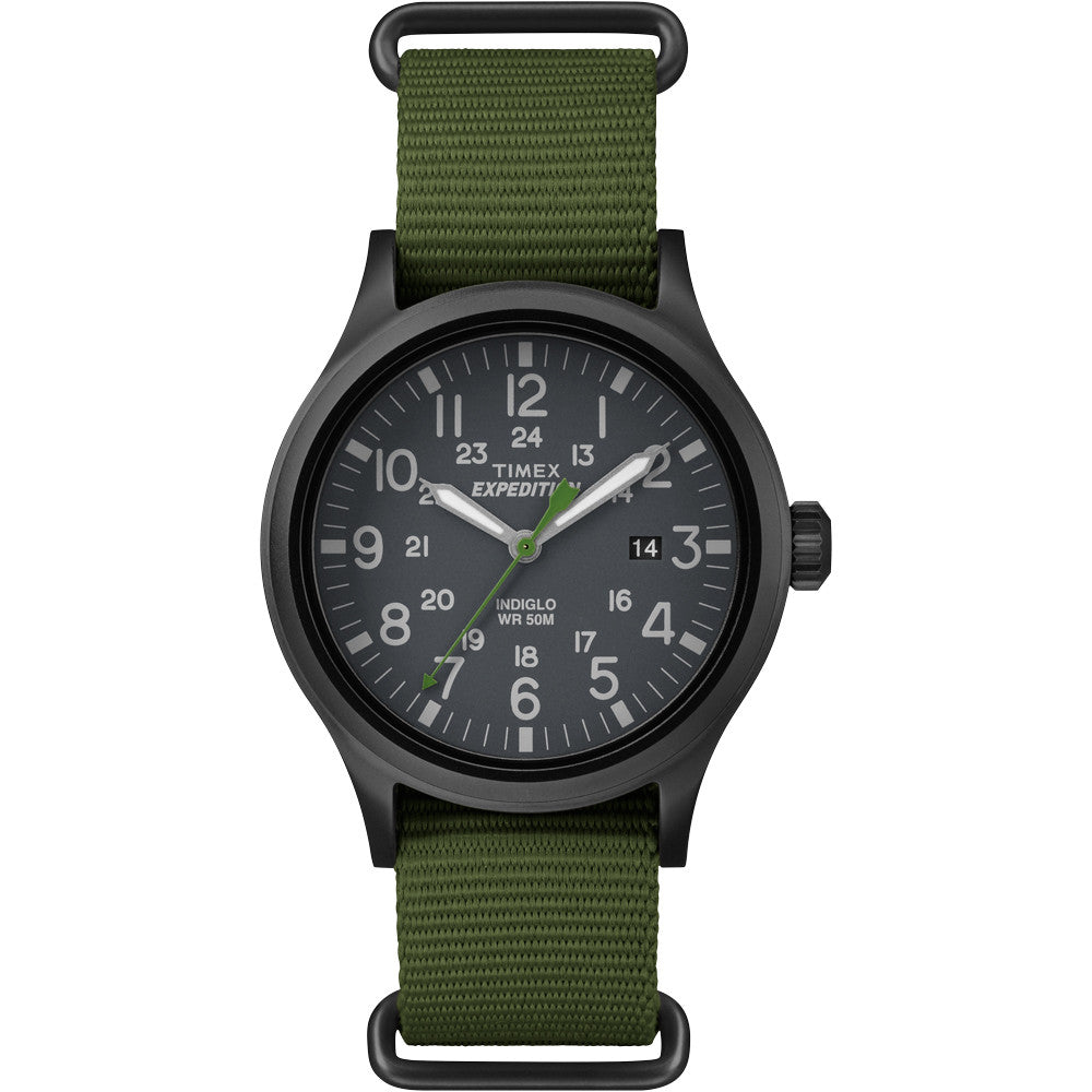 Timex Expedition Scout Slip-Thru Watch - Green - Reel Draggin' Tackle
