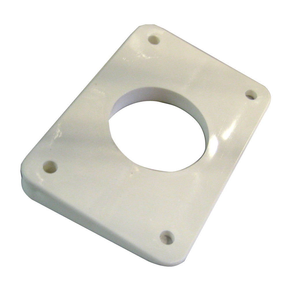 Rupp 10 Degree Top Gun Mounting Wedge White - Sold Individually - Reel Draggin' Tackle
