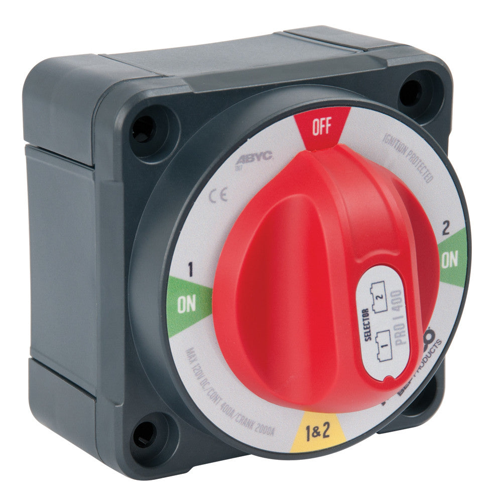 BEP Pro Installer 400A Selector w/Field Disconnect Battery Switch - MC10 - Reel Draggin' Tackle