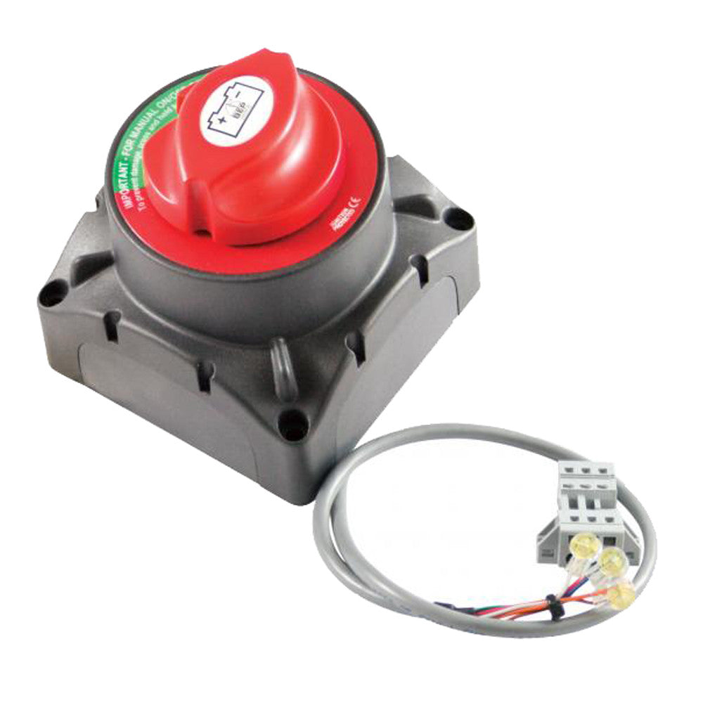BEP Remote Operated Battery Switch w/Optical Sensor - 500A 12/24v - Reel Draggin' Tackle