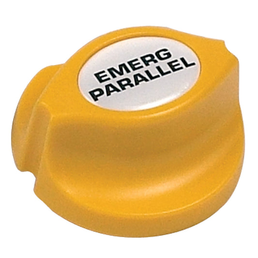 BEP Emergency Parallel Battery Knob - Yellow - Easy Fit - Reel Draggin' Tackle