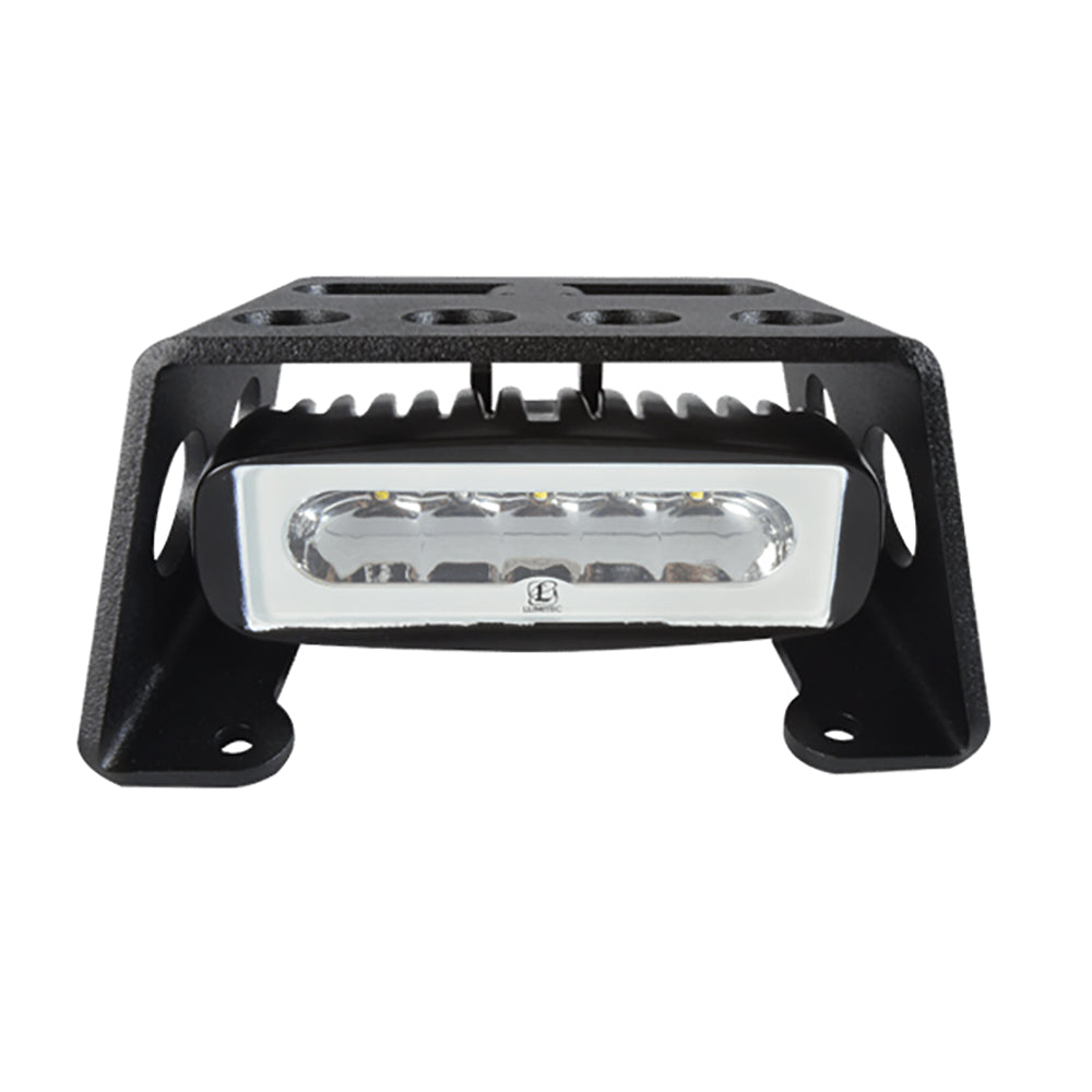 Lumitec Diesel - Extreme Duty LED Flood Light - Black Finish -White, Non-Dimming