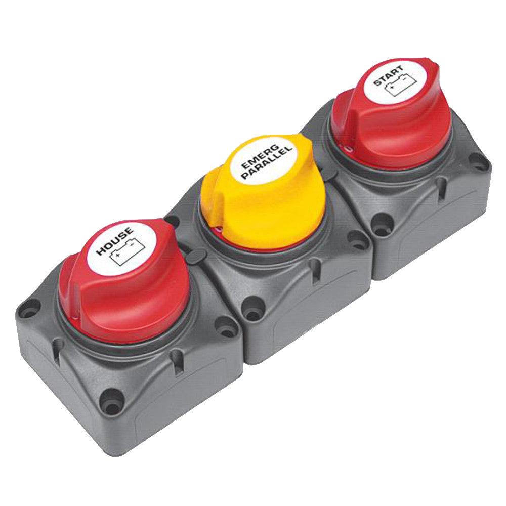 BEP Battery Distribution Cluster f/Single Engine w/Two Dedicated Battery Banks - Horizontal Mounting - Reel Draggin' Tackle