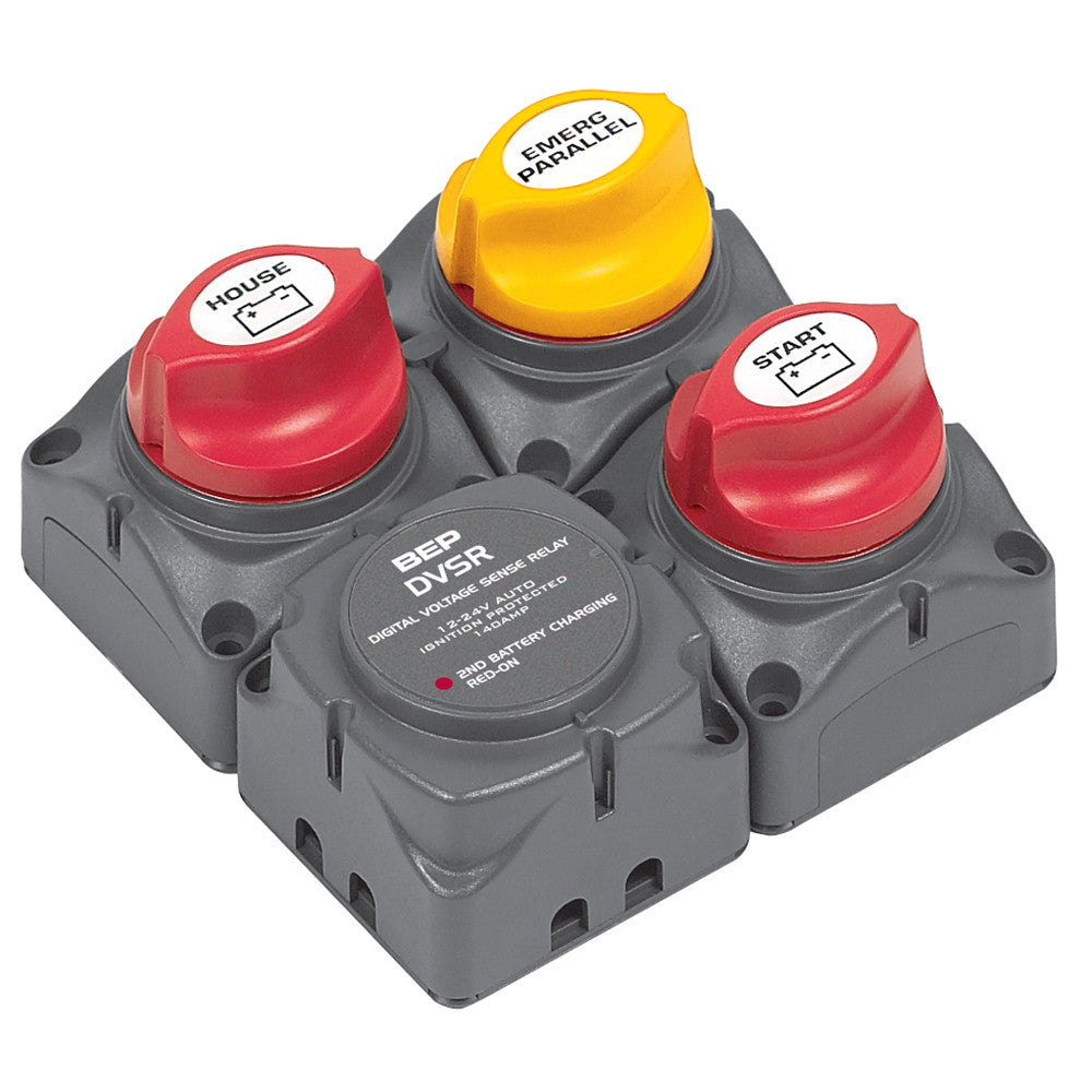 BEP Square Battery Distribution Cluster f/Single Engine w/Two Battery   Banks - Reel Draggin' Tackle