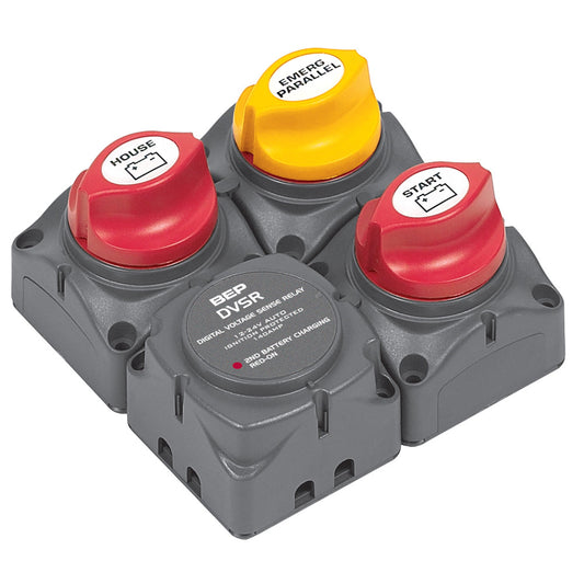 BEP Square Battery Distribution Cluster f/Single Engine w/Two Battery   Banks - Reel Draggin' Tackle
