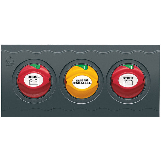 BEP Contour Connect 3 Battery Switch Panel w/3 Disconnects - Reel Draggin' Tackle