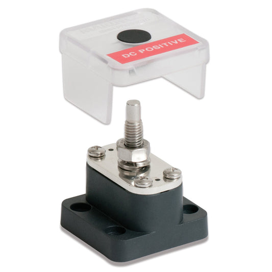 BEP Pro Installer Single Insulated Stud w/Power Tap Plate - 8mm - Reel Draggin' Tackle