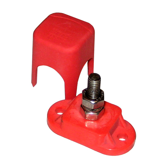 BEP Pro Installer Single Insulated Distribution Stud - 1/4" - Positive - Reel Draggin' Tackle