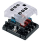 BEP ATC Six Way Fuse Holder & Screw Terminals w/Cover & Link - Reel Draggin' Tackle