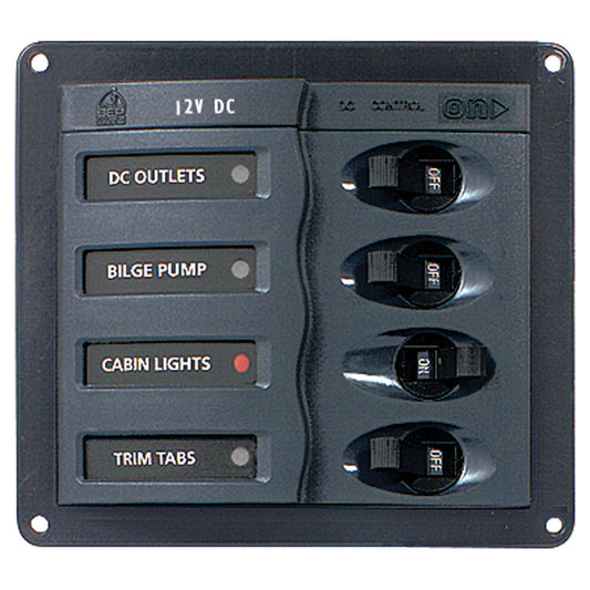 BEP Circuit Breaker Panel - 4-Way - Reel Draggin' Tackle