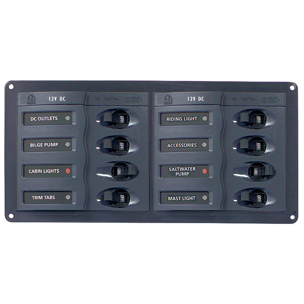 BEP DC Panel - 8-Way - Horizontal - Reel Draggin' Tackle