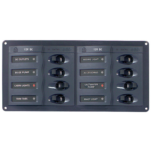 BEP DC Panel - 8-Way - Horizontal - Reel Draggin' Tackle