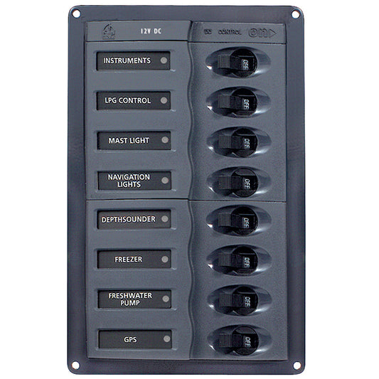 BEP DC Panel - 8-Way - Vertical - Reel Draggin' Tackle