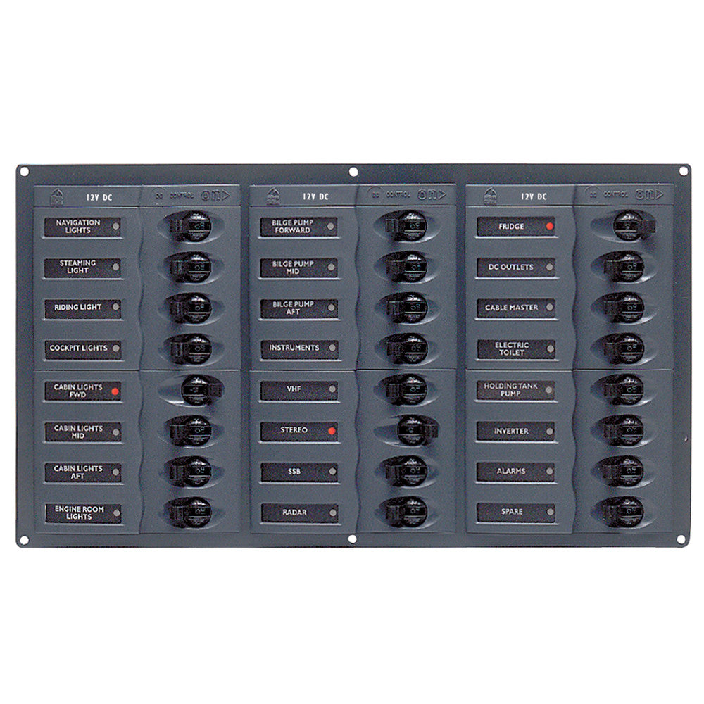 BEP DC Panel - 24-Way - No Meter - Reel Draggin' Tackle