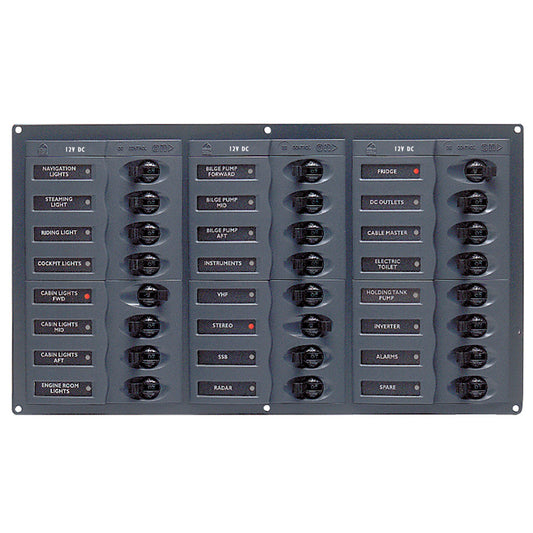 BEP DC Panel - 24-Way - No Meter - Reel Draggin' Tackle