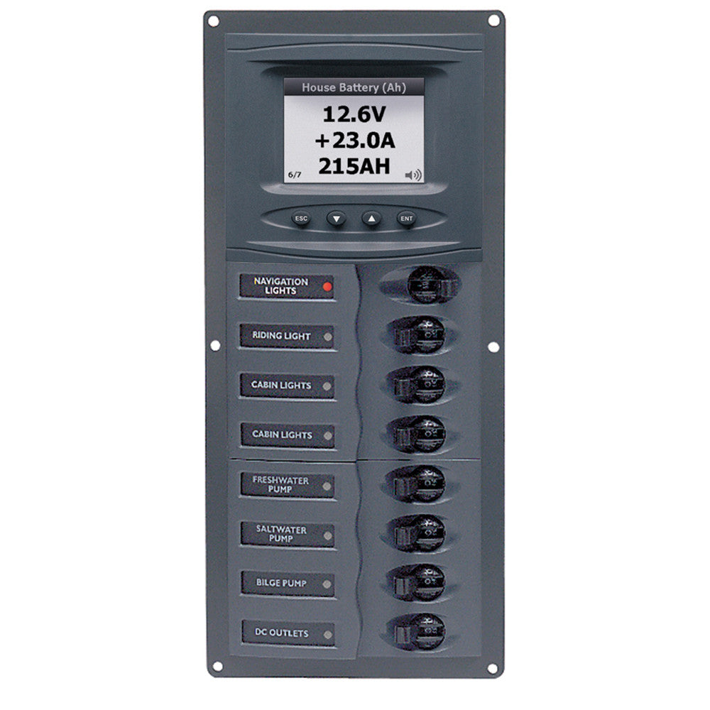 BEP Panel 8SP DC12V DCSM Vertical - Reel Draggin' Tackle