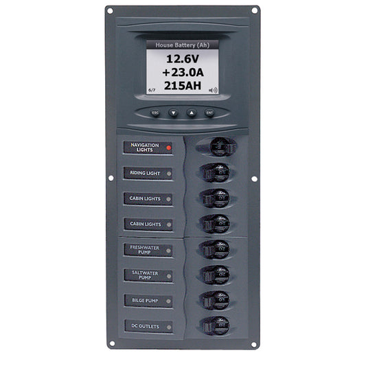 BEP Panel 8SP DC12V DCSM Vertical - Reel Draggin' Tackle