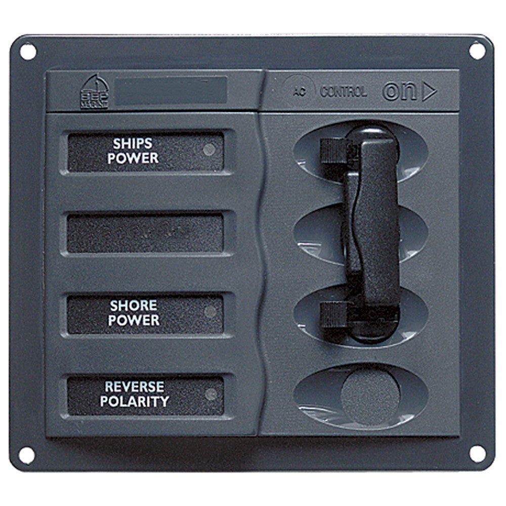 BEP AC Circuit Breaker Panel without Meters, Double Pole Change Over Panel - Reel Draggin' Tackle