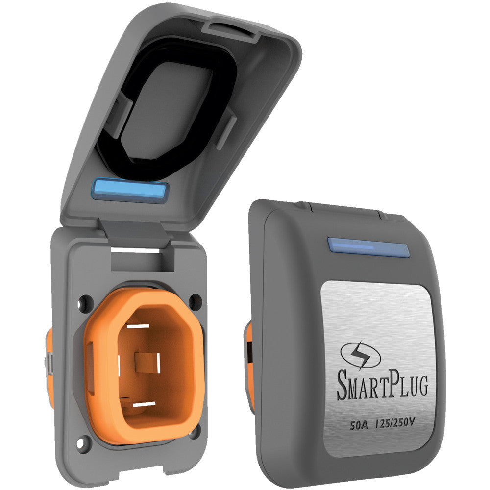 SmartPlug 50 Amp Non Metallic Gray - Reel Draggin' Tackle