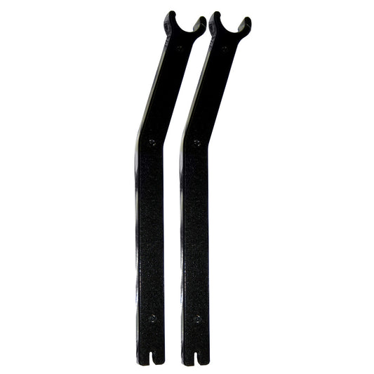 Rupp Outrigger Supports W/2" Offset - Pair - Reel Draggin' Tackle