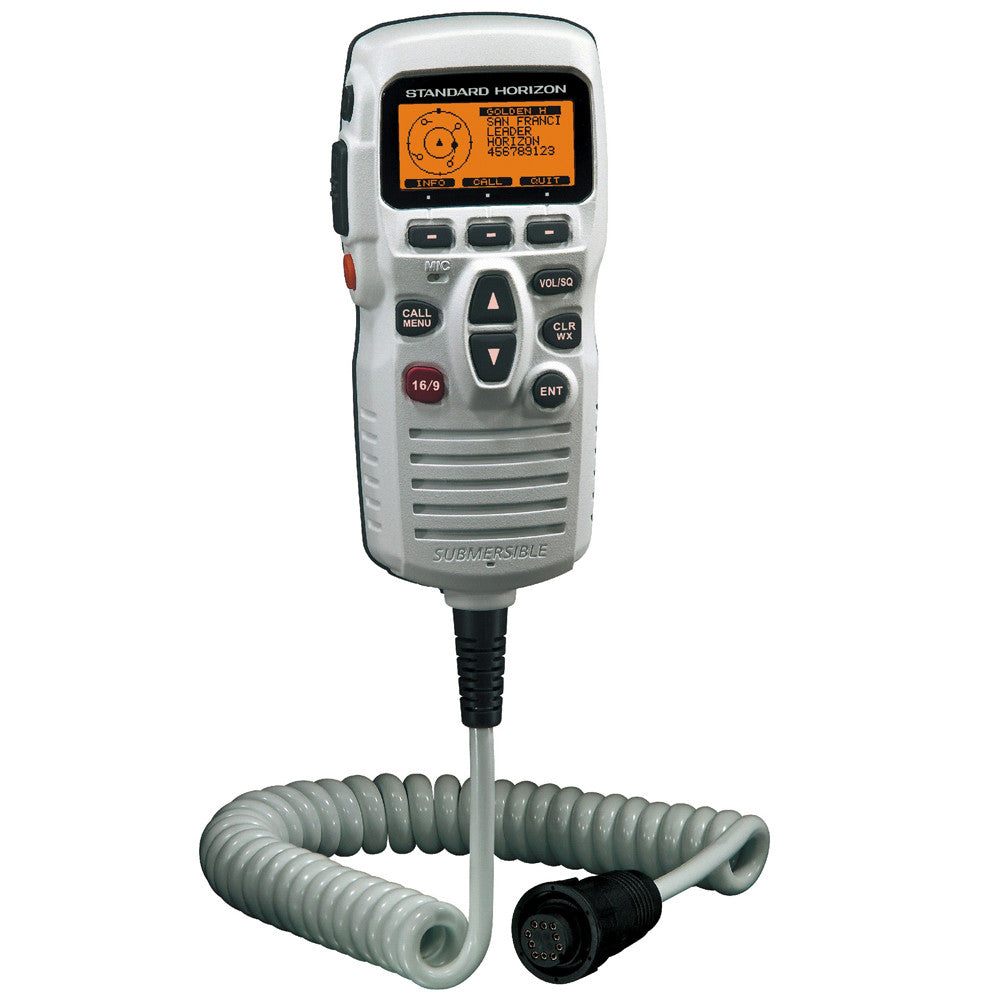Standard Horizon RAM3+ Remote Station Microphone - White - Reel Draggin' Tackle