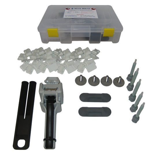 Weld Mount Standard Start-Up Kit w/o Adhesive - Reel Draggin' Tackle