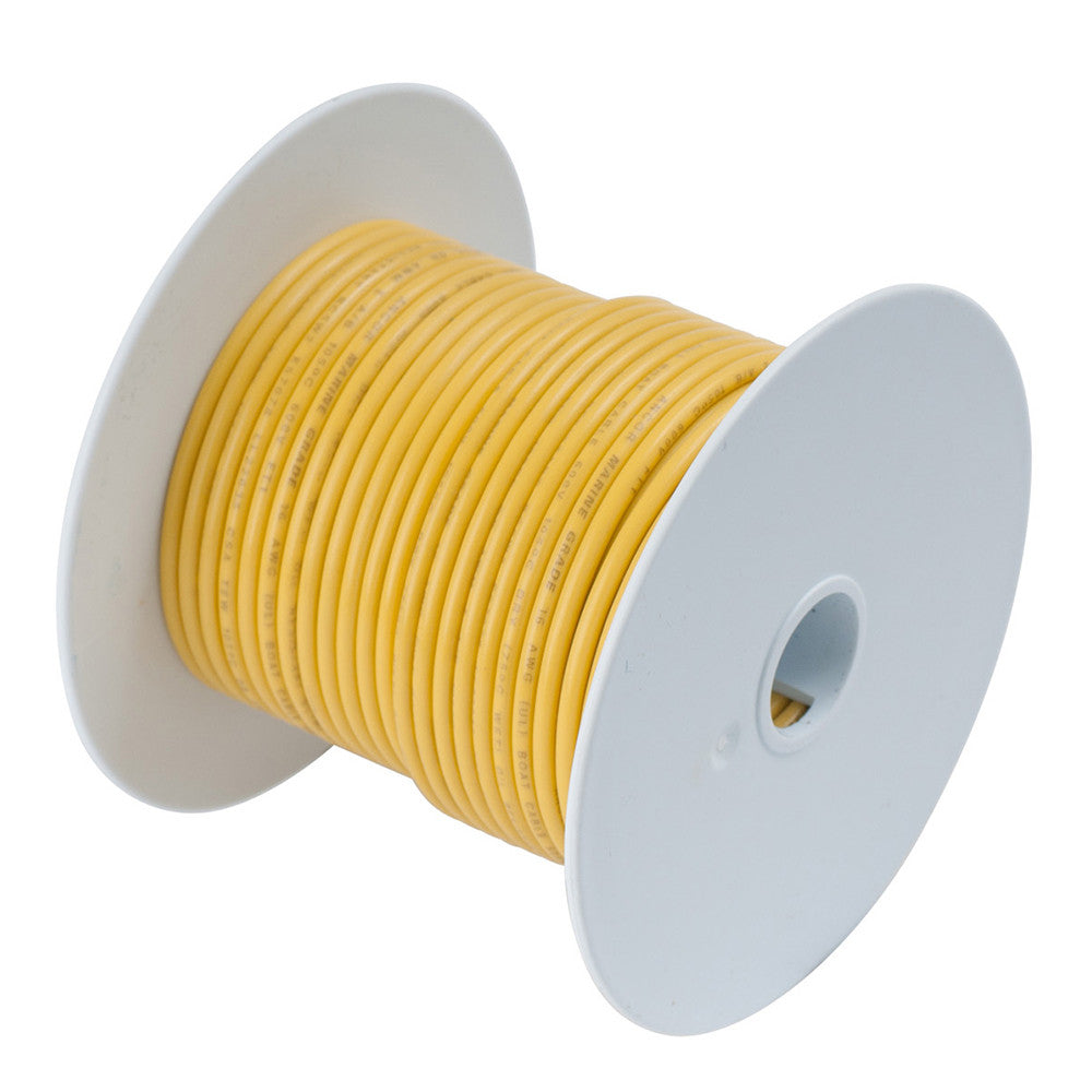 Ancor Yellow 4 AWG Tinned Copper Battery Cable - 250' - Reel Draggin' Tackle