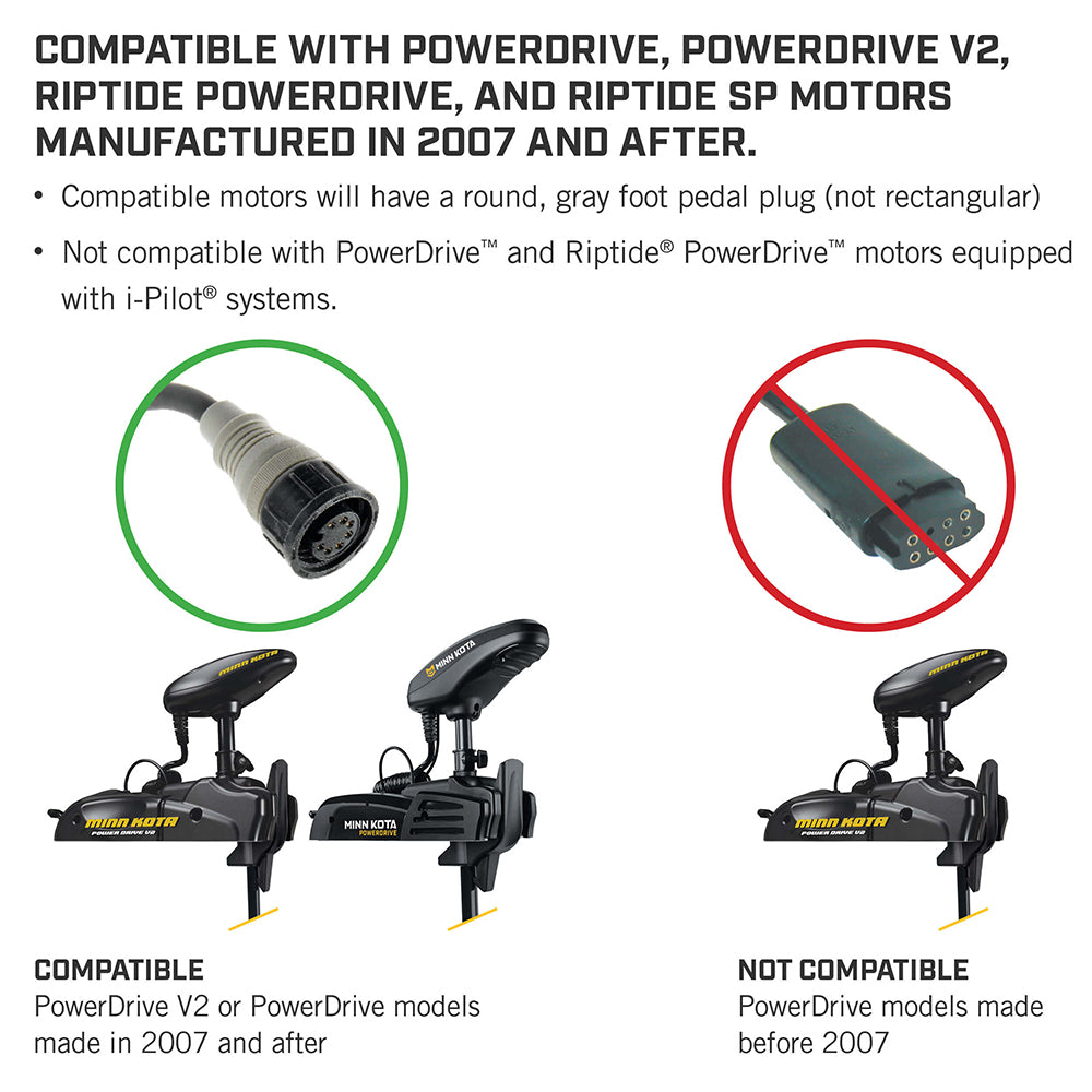 Minn Kota PowerDrive Foot Pedal - ACC Corded