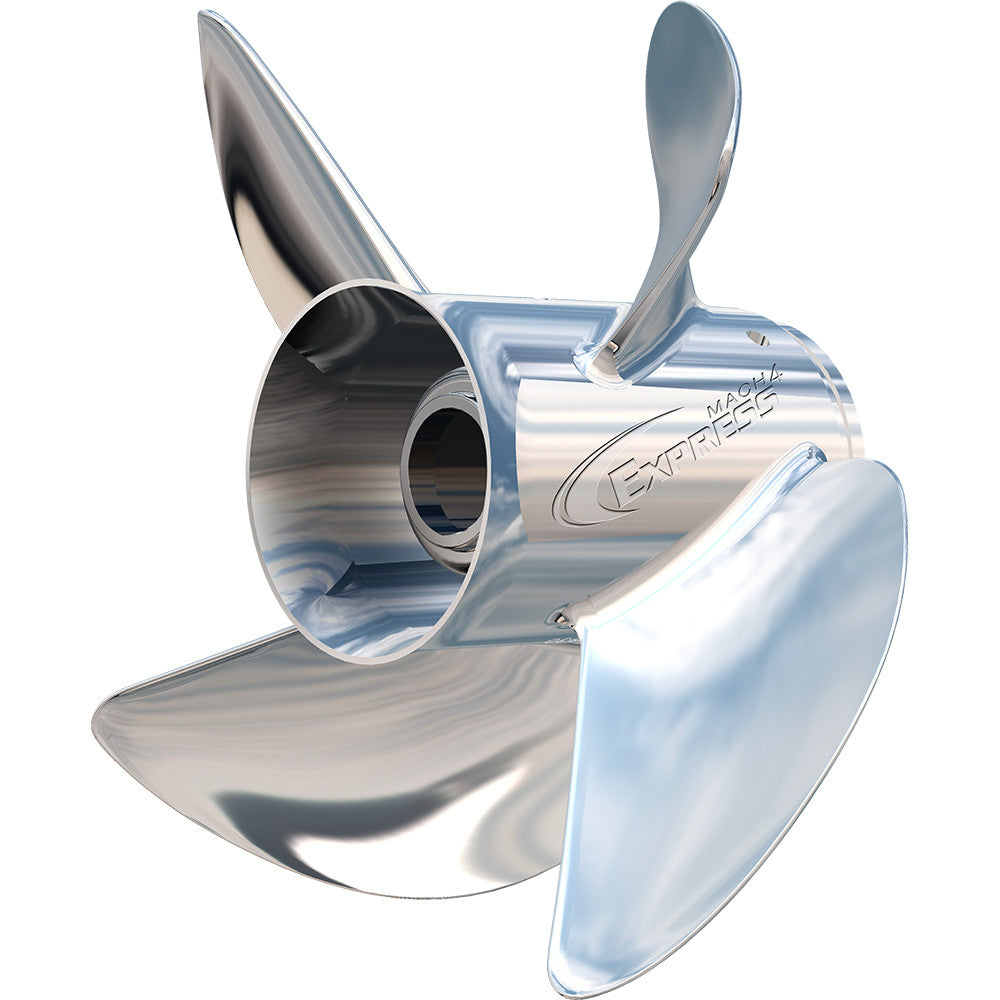 Turning Point Express Mach4 - Left Hand - Stainless Steel Propeller - EX1/EX2-1317-4L - 4-Blade - 13.25" x 17 Pitch
