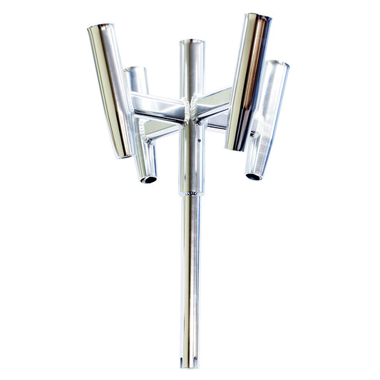 Tigress Five Banger Aluminum Rod Holder - Straight Butt - Reel Draggin' Tackle