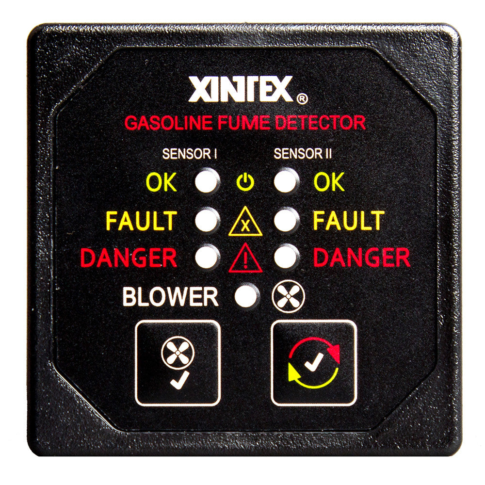 Fireboy-Xintex Gasoline Fume Detector w/Dual Channel  Blower Control - 12/24V