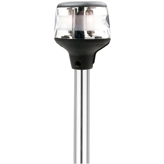Attwood Fold-Down Incandescent Anchor/Masthead Light - 12" Horizontal Composite Base - 12V