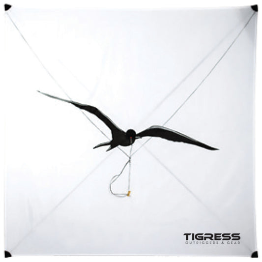 Tigress Specialty Lite Wind Kite - White