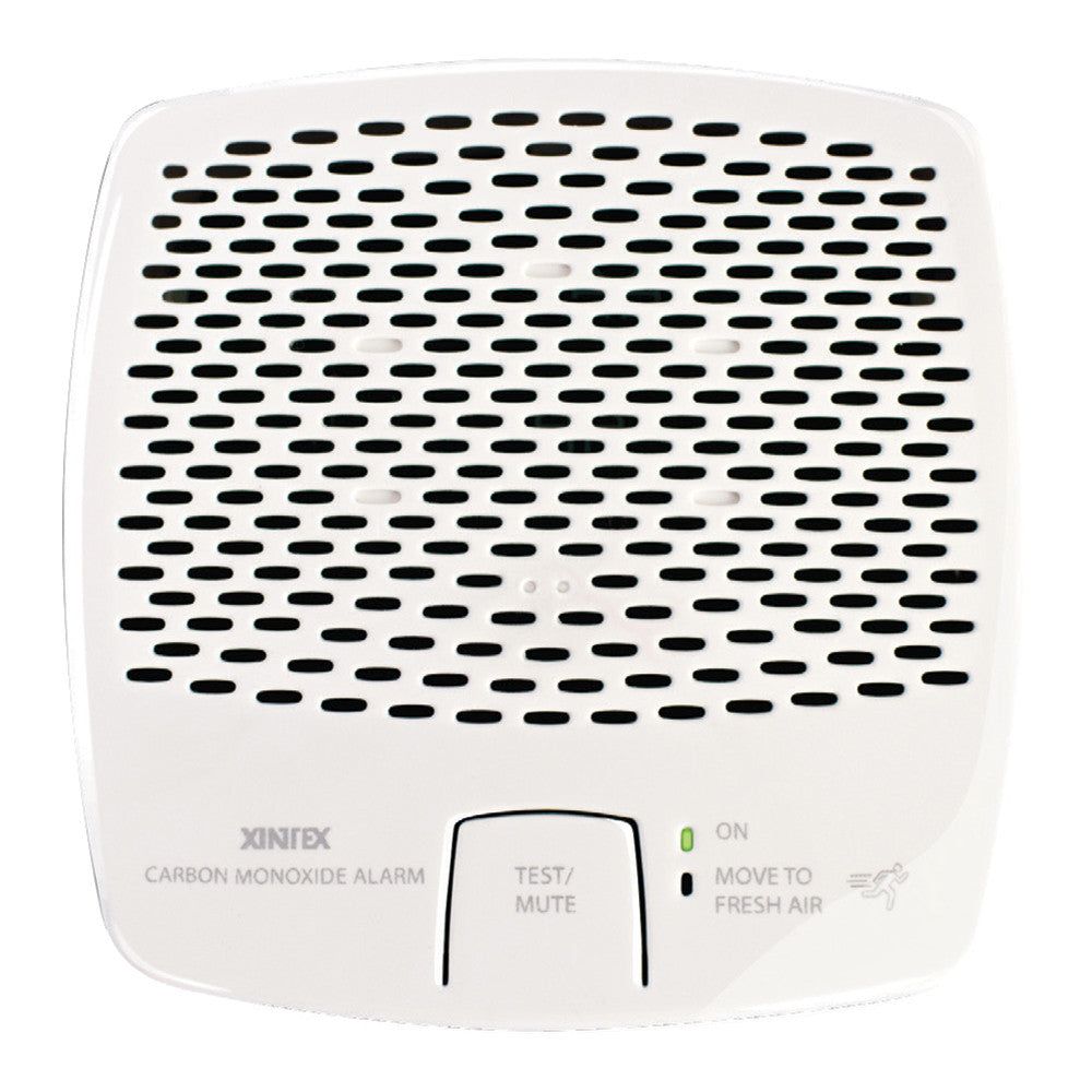 Xintex Carbon Monoxide Alarm - Battery Operated w/Interconnect - White