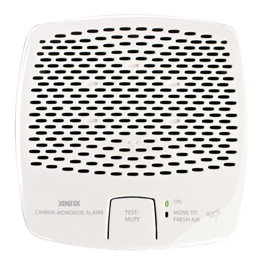 Xintex Carbon Monoxide Alarm - 12/24VDC Power w/Interconnect - White