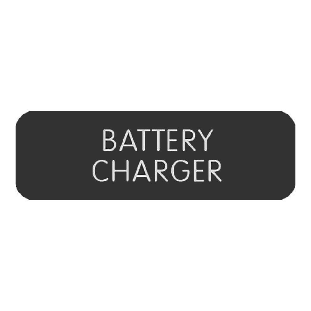 Blue Sea&nbsp;Large Format Label - &#34;Battery Charger&#34;