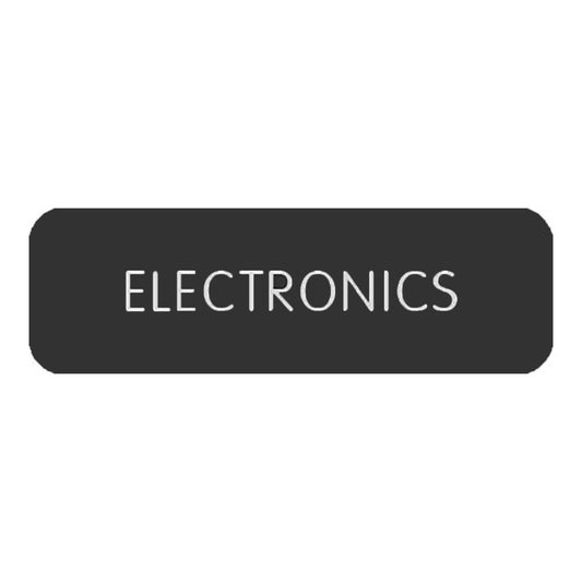 Blue Sea&nbsp;Large Format Label - "Electronics"&nbsp;