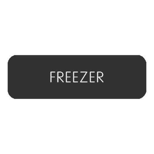 Blue Sea&nbsp;Large Format Label - "Freezer"