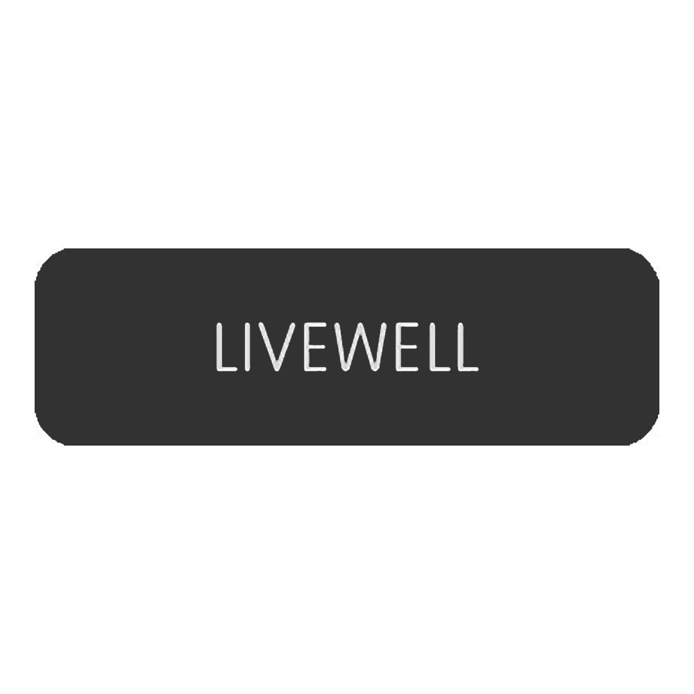 Blue Sea&nbsp;Large Format Label - "Livewell"