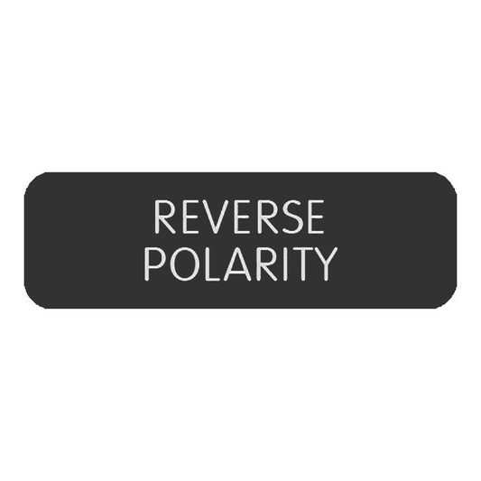 Blue Sea&nbsp;Large Format Label - "Reverse Polarity"