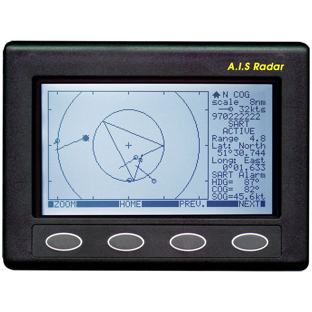 Clipper AIS Plotter/Radar - Requires GPS Input  VHF Antenna