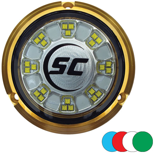 Shadow- Caster SCR-24 Bronze Underwater Light - 24 LEDs - Full Color Changing - *Case of 4*