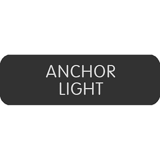 Blue Sea Large Format Label - "Anchor Light"