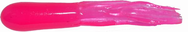 Bb 1.5"" Crappie Tube 10bg Hot Pink
