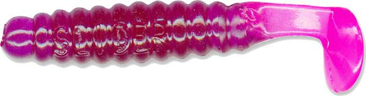 Cb Crappie Grub 1.5"" Pur-pink 20bg